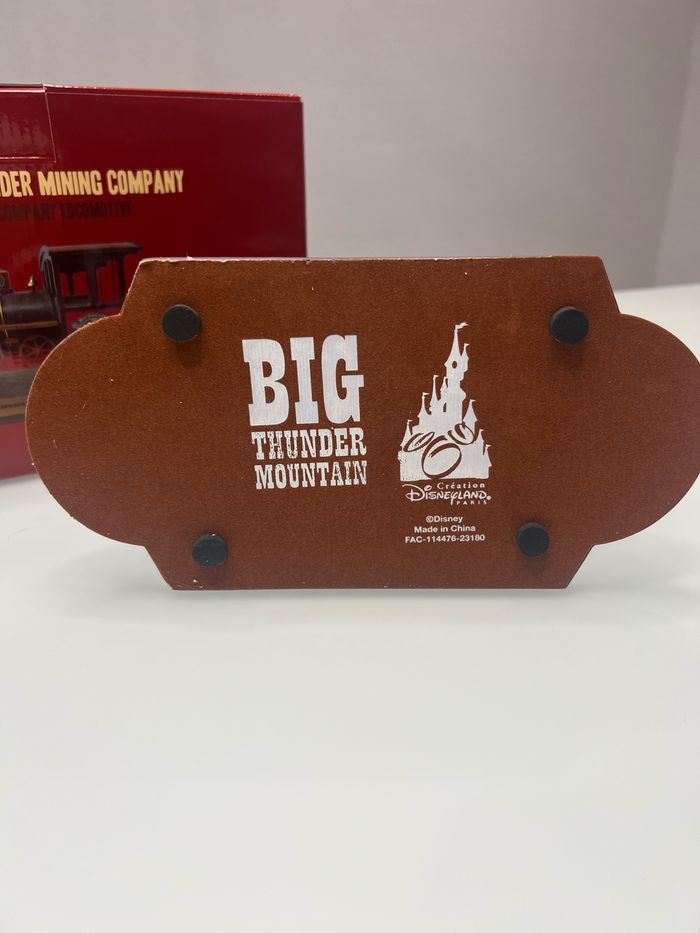 Figurine Locomotive Big Thunder Mining Company Disneyland Paris - photo numéro 3