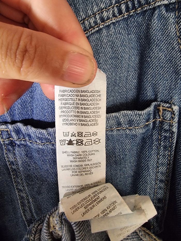 Chemise longue en jean denim Co - photo numéro 5