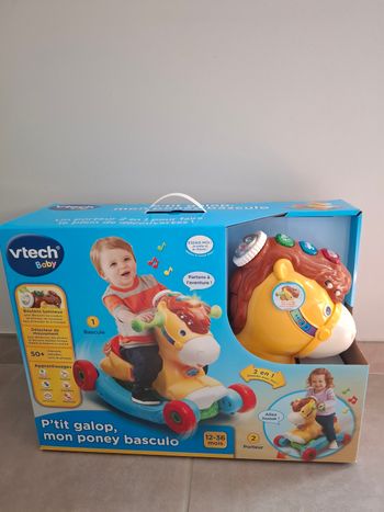 Mon poney basculo 2 en 1