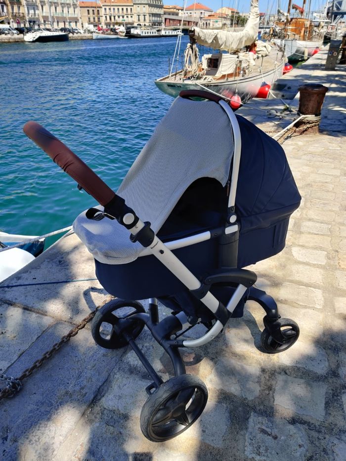 Poussette duo Bonavi 2.0 – Navy Blue – avec accessoires – 189 € au lieu de 450 euros - photo numéro 7