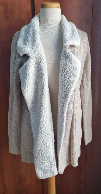 Cardigan avec effet mouton 38-40