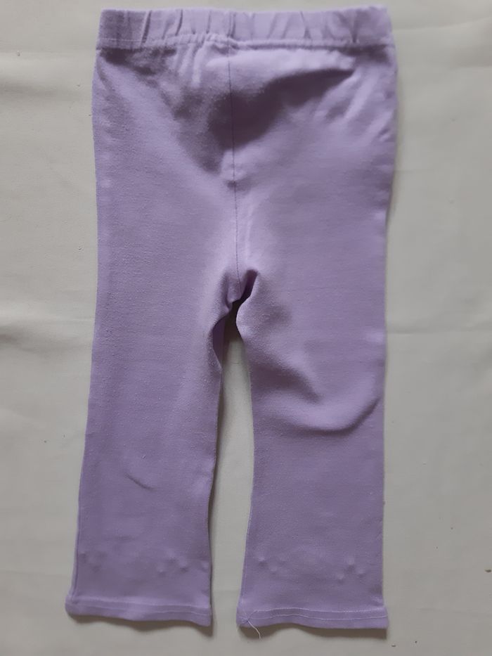 legging mauve fille - papillons - 2 ans - photo numéro 5