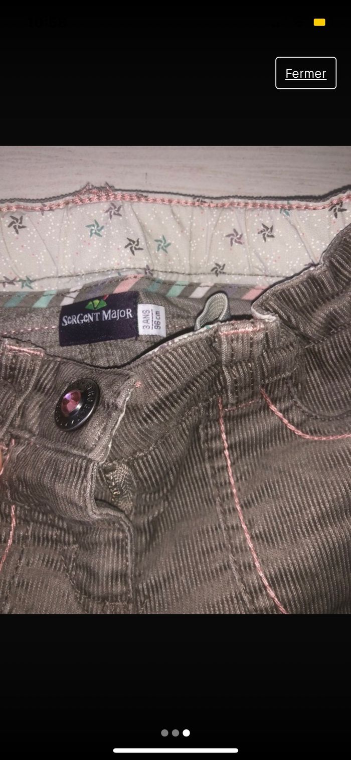 Pantalon Sergent-major 3 ans - photo numéro 2