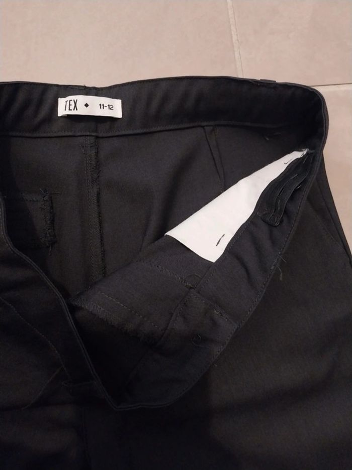 Pantalon gris uniforme scolaire T11/12A - photo numéro 3