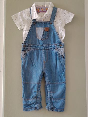 Chemise et salopette 18mois 