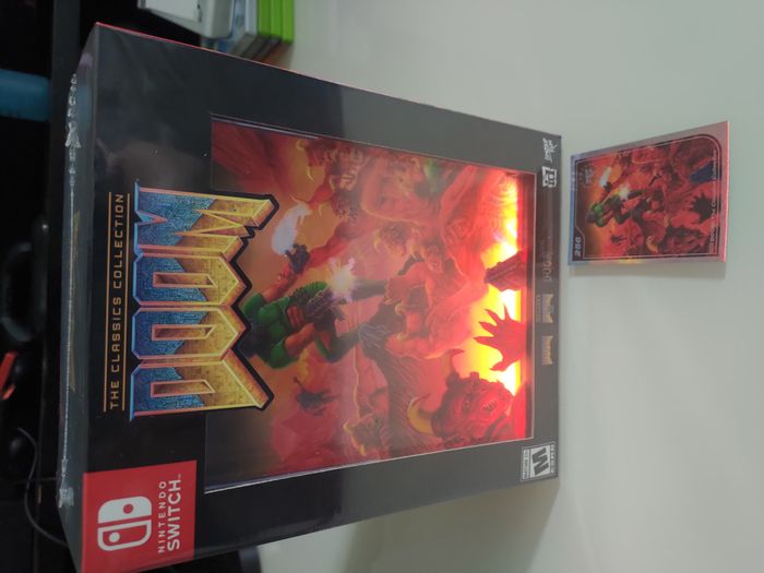 Nintendo Switch Doom Collector Limited Run Games neuf sous blister - photo numéro 4