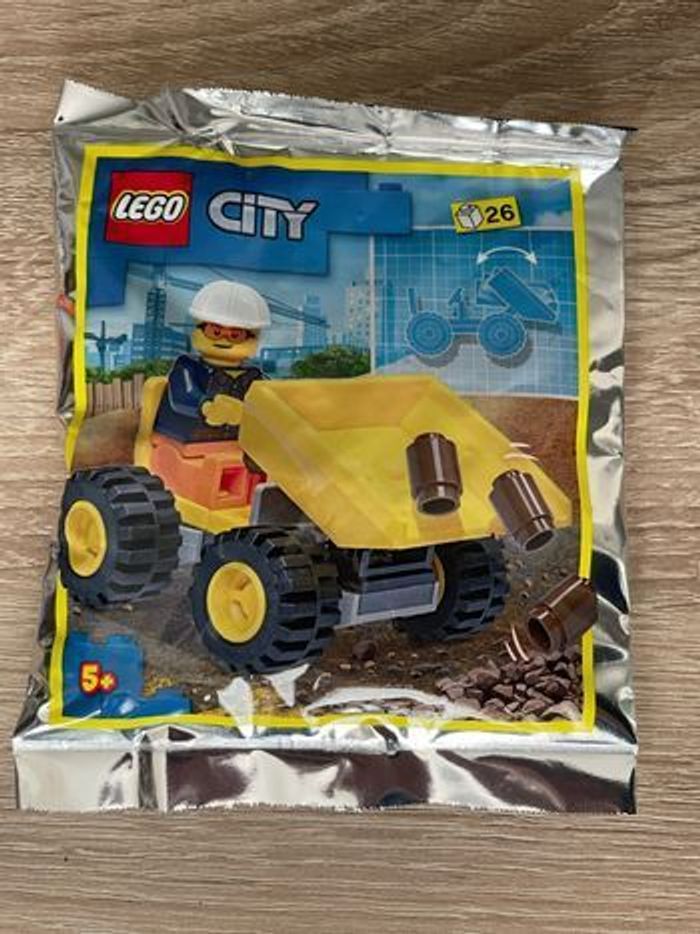Lego City polybag 952204 « Worker with tipper truck »