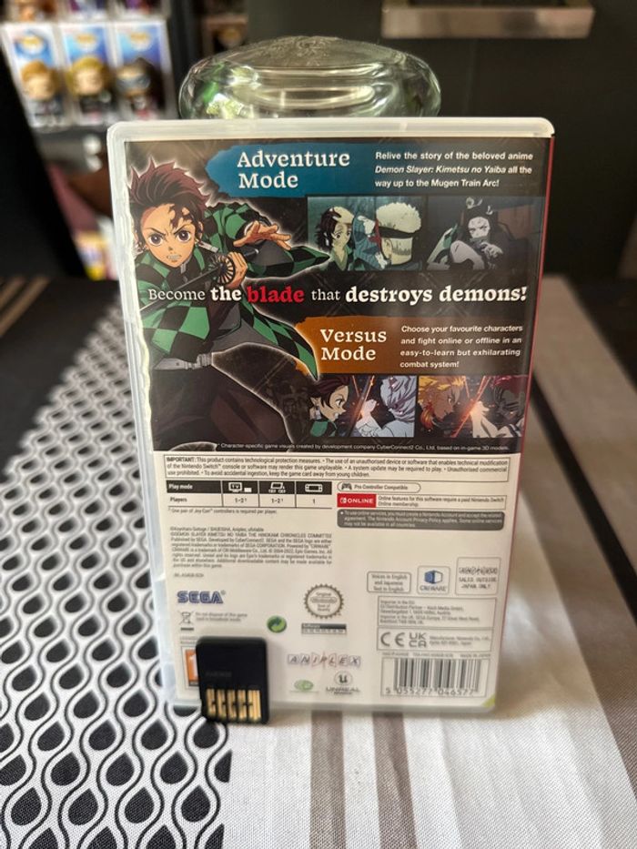 Je Nintendo switch Demon Slayer - photo numéro 2