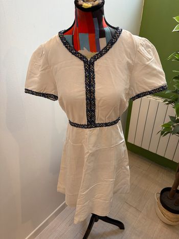 Robe chic Sandro blanche Taille 36