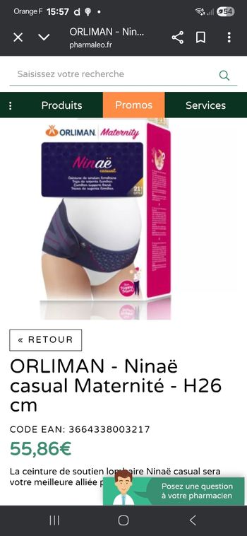 Ceinture de grossesse