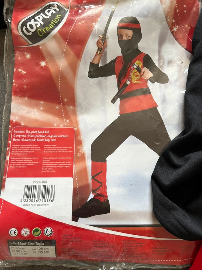 Déguisement ninja enfant - photo numéro 5