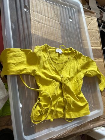 Haut jaune blazer