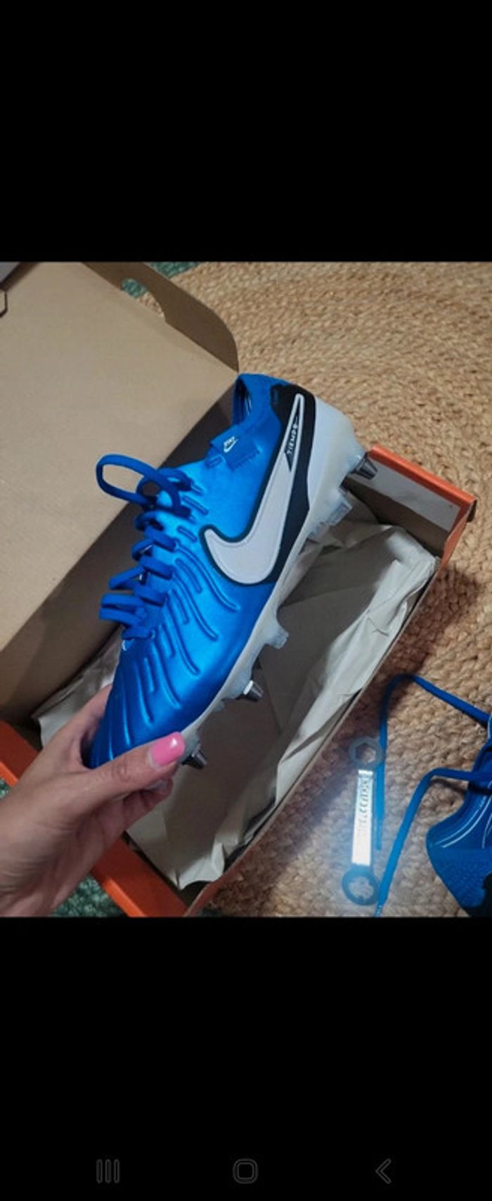 Chaussures de foot nike tiempo legend elite SG pro pointure 40 - photo numéro 9