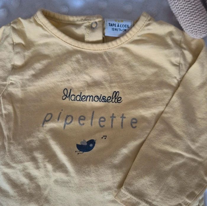 Ensemble fille 12 mois - photo numéro 3