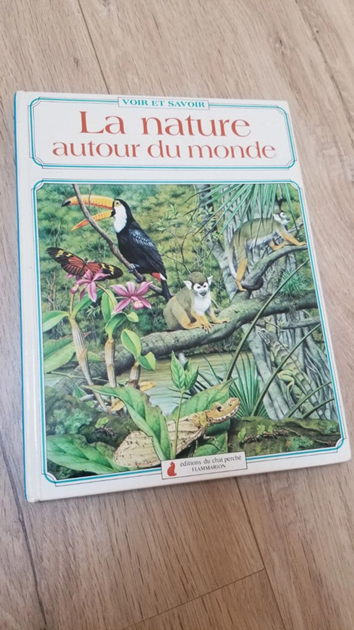 La nature autour du monde livre