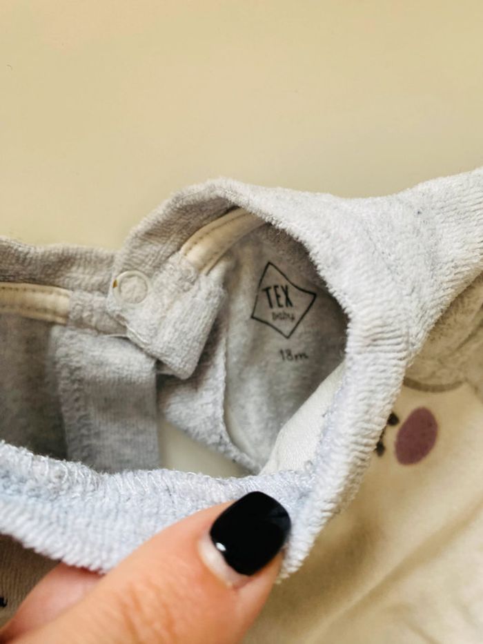 Lot de 7 pyjamas en velours 18 mois - photo numéro 5