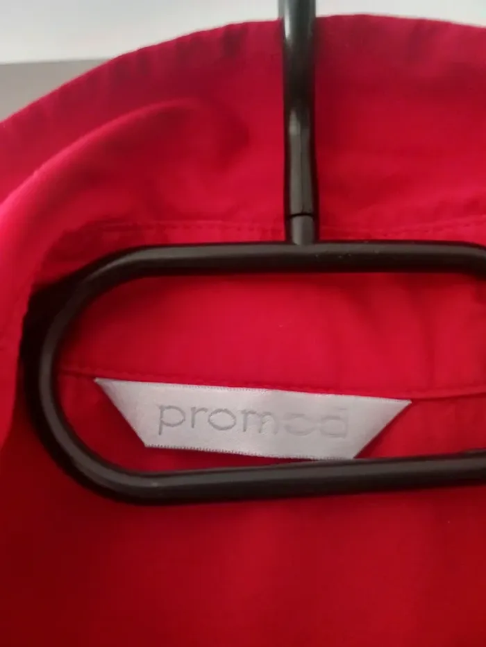 Chemisier rouge femme Taille 38 Promod - photo numéro 3