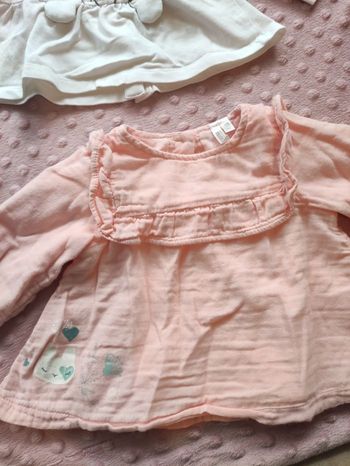 Lot haut manches longues