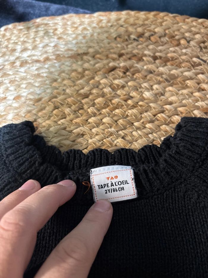 Pull Tape à l’œil bébé fille taille 2 ans - photo numéro 3