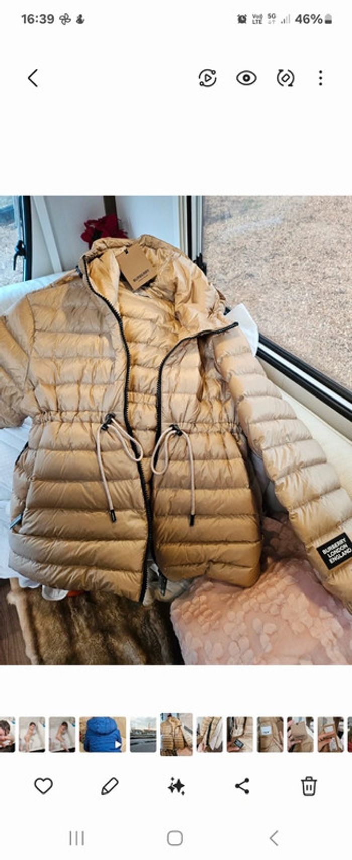 Doudoune burberry - photo numéro 3