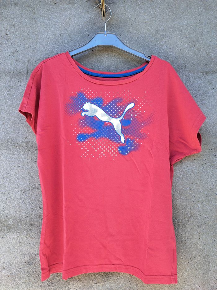 T-shirt Puma rose