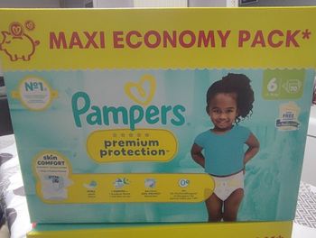 Couches Pampers premium 6