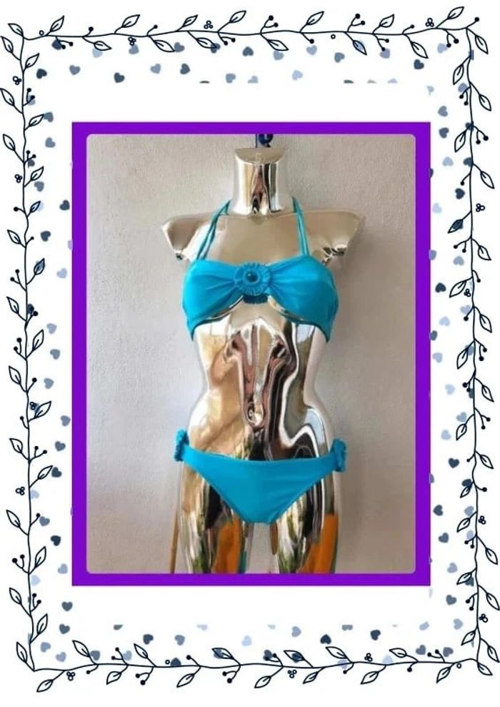 Maillot bleu turquoise