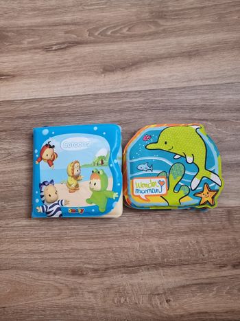 Lot 2 livres de bain