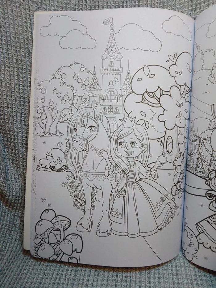 Coloriage 72 pages "Princesse" (1) - photo numéro 10