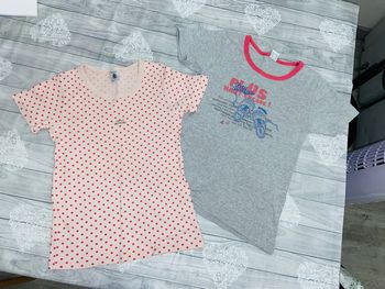 Lot tricot de corps petit bateau 10 ans