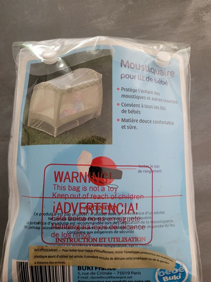 Moustiquaire bebe