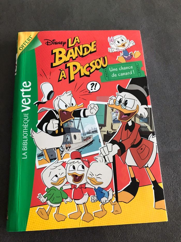 Livre bibliothèque verte picsou