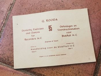 G. Rooda 95 Dexterity Exercises and Dances
