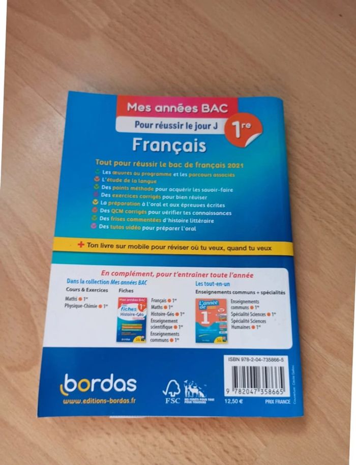 Mes années bac 1 ère français - photo numéro 2