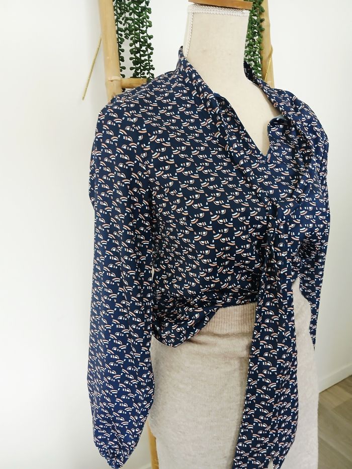 Magnifique blouse imprimée femme - photo numéro 2