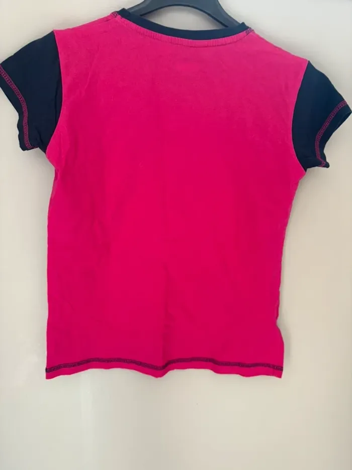 Tee shirt fille 12 ans Fushia - photo numéro 4