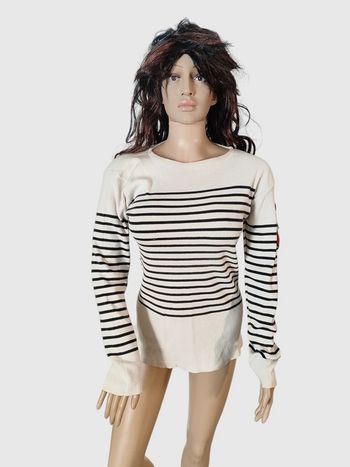 pull d'hiver Gautier blanc taille L