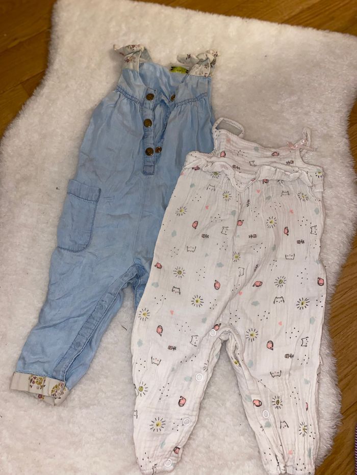 Lot 5 combi 6 hauts bébé fille - photo numéro 2