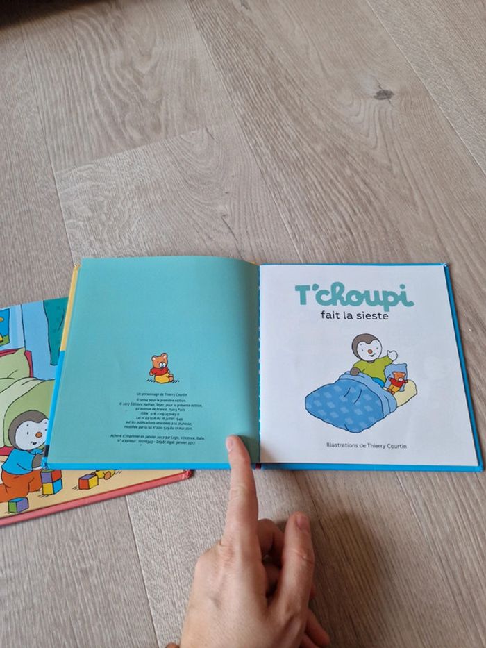 2 livres  t'choupi 📚 - photo numéro 4