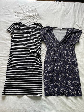 Lot 2 robes grossesse/maternité