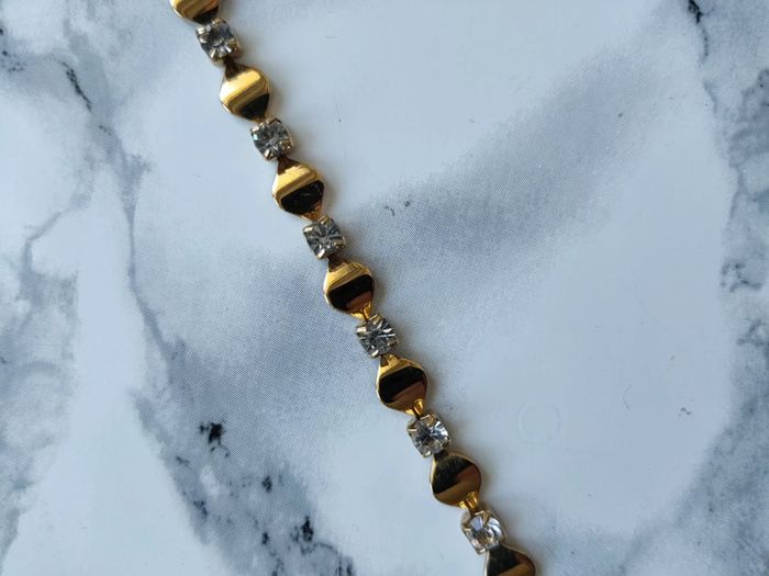 Bracelet vintage doré - photo numéro 9
