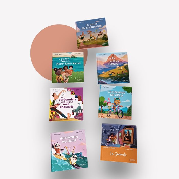 Lot de 7 livres mcdo enfants