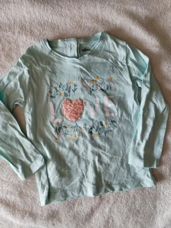 Thee shirt manches longues 24 mois