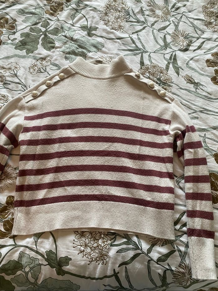 Pull col cheminée