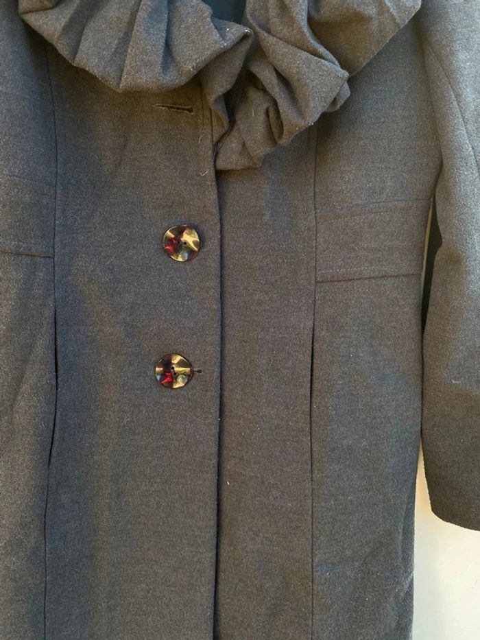 Manteau gris foncé - photo numéro 6
