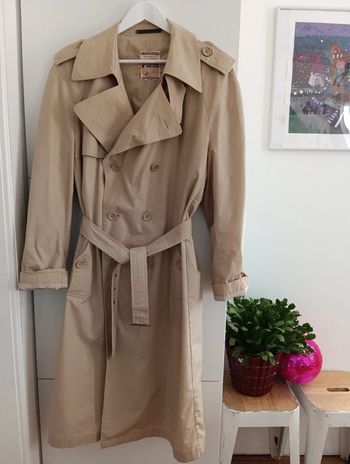 Trench ceinturé beige vintage Mc Gregor