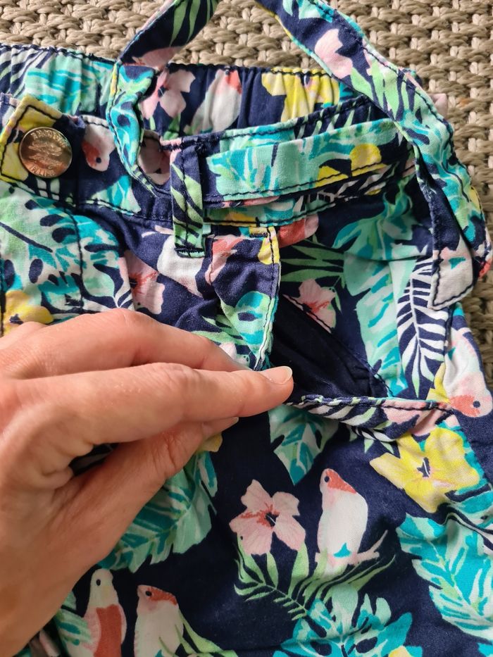 Short motif tropical fille - 5/6 ans - photo numéro 8