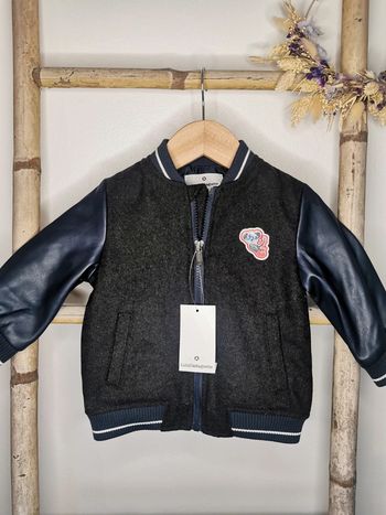🌺Très Veste Lulu Castagnette 12 mois bombers
