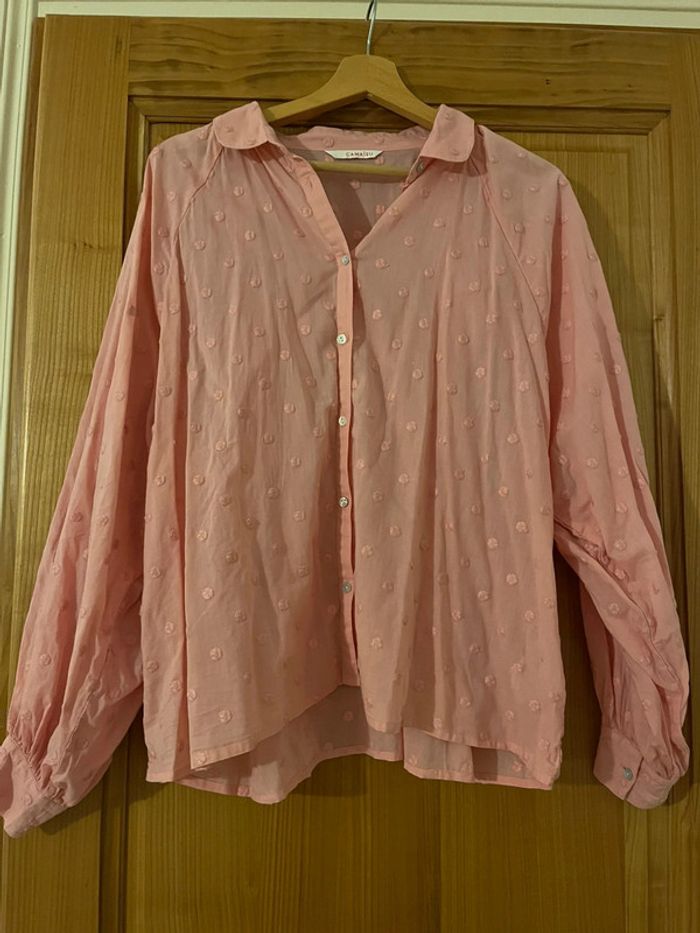Chemise rose