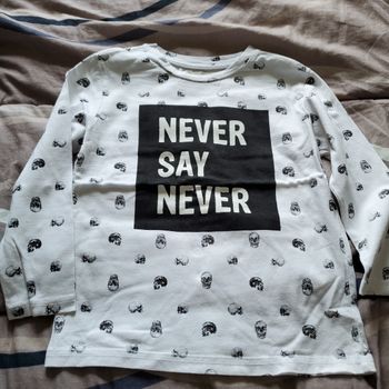 t-shirt Mlongue zara 4ans  (4e )